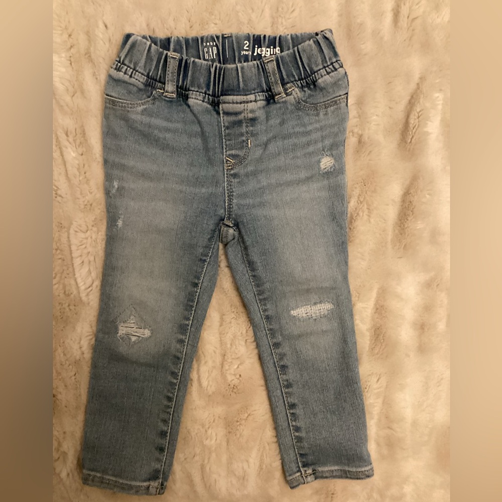 Toddler Blue Denim Jeans - 2T